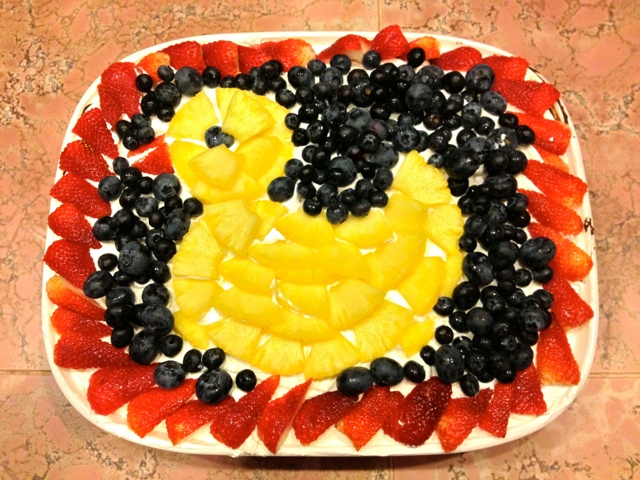 Duckie cake for baby shower by Jewels at Home