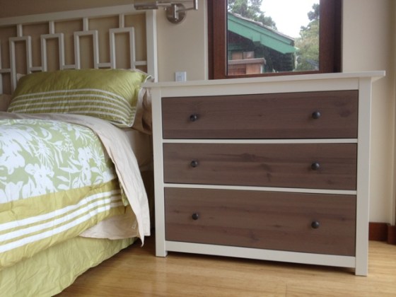 Ikea Hemnes dresser hack - swap the drawers for a coastal transformation. By Jewels at Home