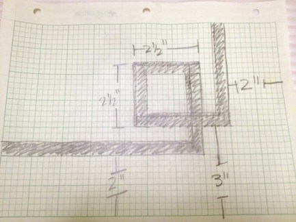 Ribbon layout for shade by Jewels at Home