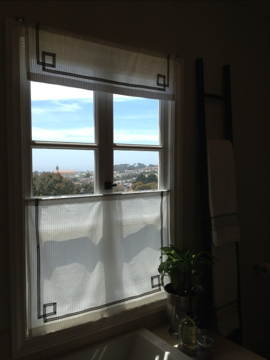 View from master bath