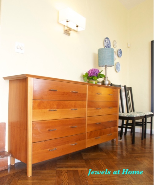 New hardware gives an old dresser new life.