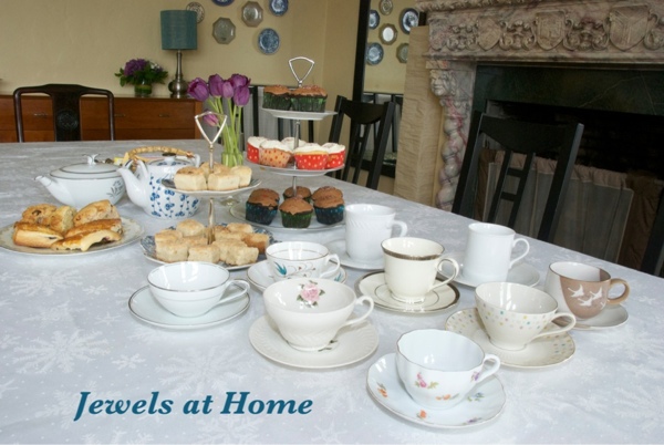 Eclectic tea party: Browse thrift stores and eBay to create a unique and charmin.g collection of china for a charming table setting Eclectic tea party: Browse thrift stores and eBay to create a unique and charmin.g collection of china for a charming table setting