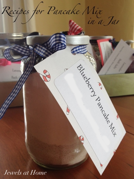 Ideas, tips, and recipes for DIY gifts in a jar. {Jewels at Home}