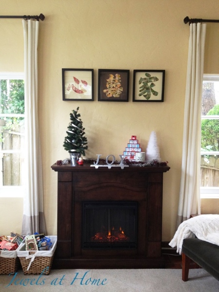 Tips on adding the glow of silver to Christmas decorations you already have. {Jewels at Home}