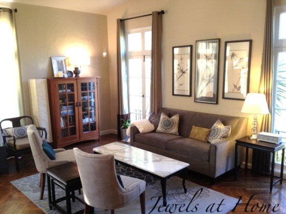 Living room tour. Classic contemporary space with Asian elements. {Jewels at Home} Living room tour. Classic contemporary space with Asian elements. {Jewels at Home}