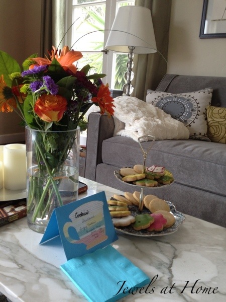 Vintage afternoon tea party.  {Jewels at Home}