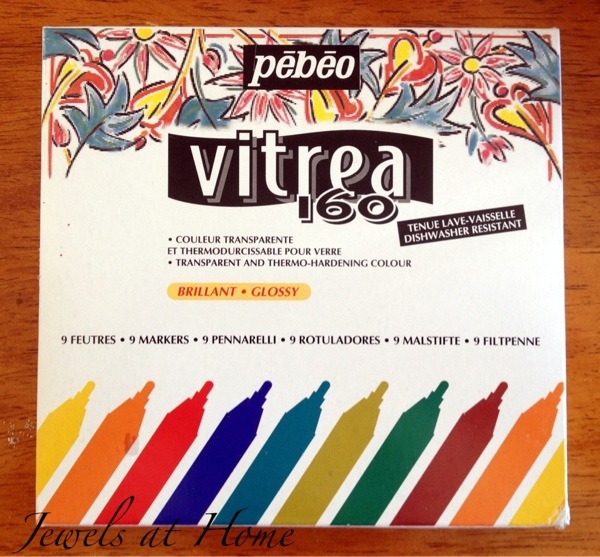 Long-lasting dishwasher-resistant markers/ paint pens for glass and ceramics | Jewels at Home