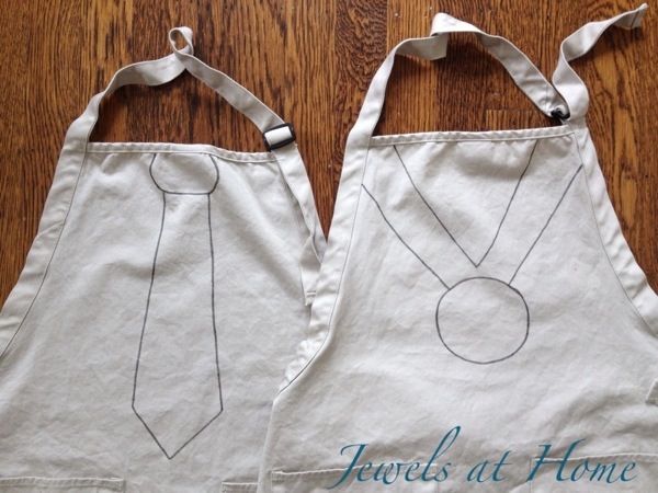 Decorate "tie" and "medal" aprons for Father's Day. Templates to make unique gifts for dad from kids | Jewels at Home Decorate "tie" and "medal" aprons for Father's Day. Templates to make unique gifts for dad from kids | Jewels at Home