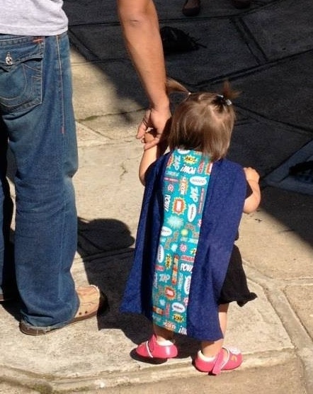 DIY Superhero capes for a birthday party! Jewels at Home