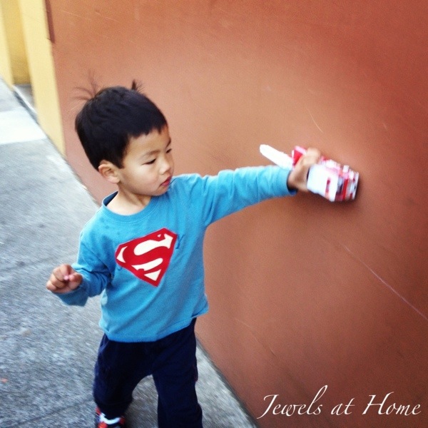 Homemade Superman and Batman costumes for your little ones | Jewels at Home
