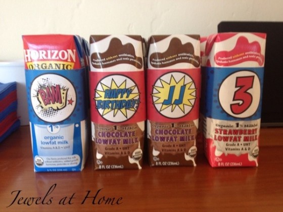 Superhero birthday party with tons of DIY ideas for your little one | Jewels at Home