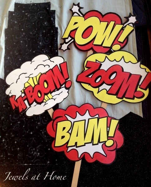 Superhero birthday party with tons of DIY ideas for your little one | Jewels at Home