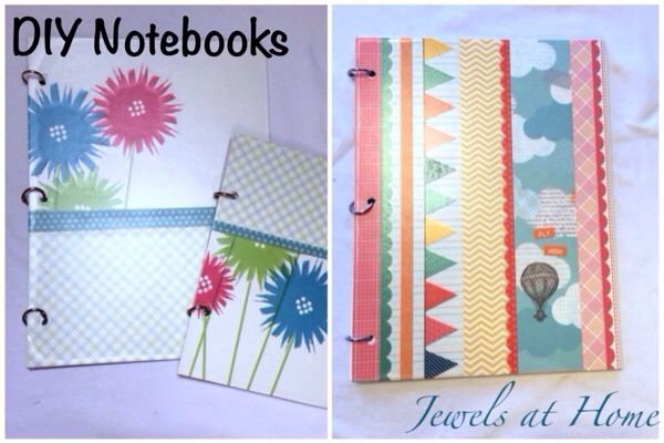 DIY Decorated Notebooks | Jewels at Home