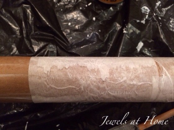 So cool!  Transform cardboard and paper into faux birch branches for a beautiful display | Jewels at Home