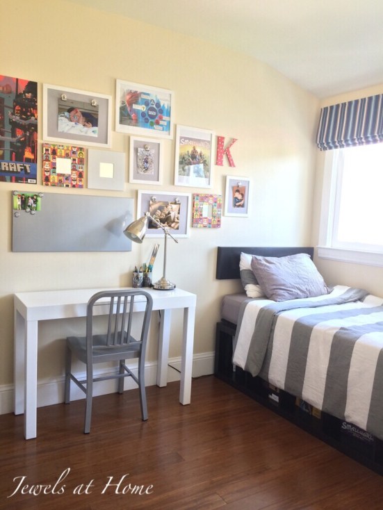 Cool and compact tween boy's room | Jewels at Home