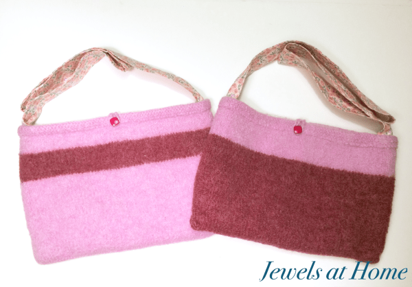 Make these little girls' felted purses | Jewels at Home