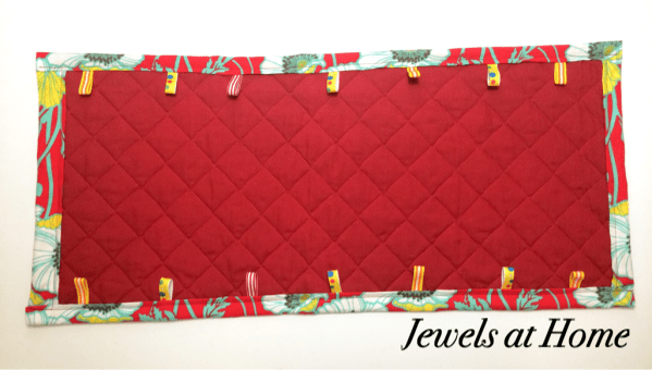 Tutorial for a jewelry travel case | Jewels at Home