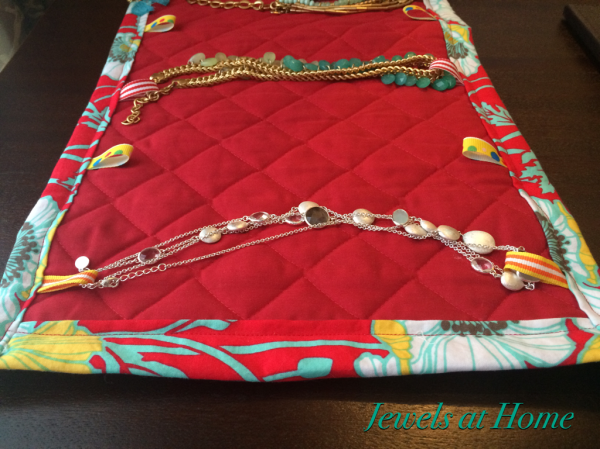 Tutorial for a jewelry travel case | Jewels at Home