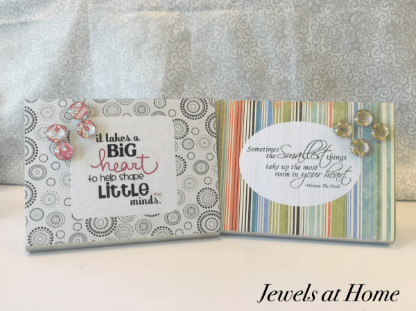 Desktop Magnet Boards with Glass Magnets | Jewels at Home