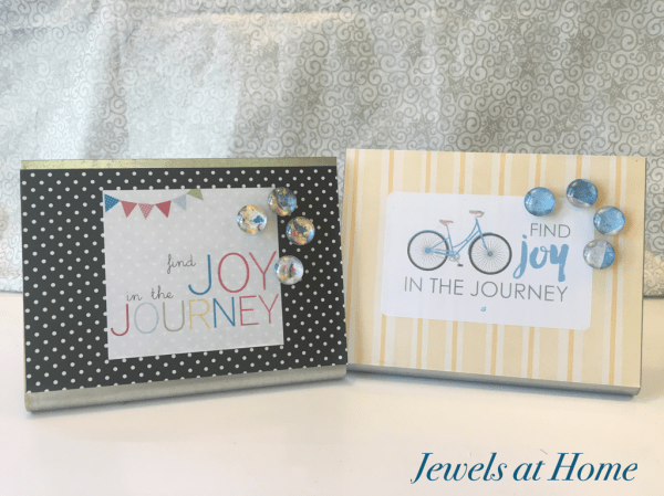 Desktop Magnet Boards with Glass Magnets | Jewels at Home
