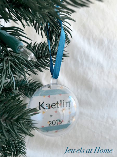 Personalized Globe Christmas Ornaments | Jewels at Home
