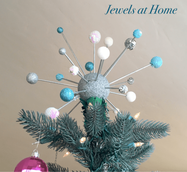 DIY Mid-Century Atomic Christmas Tree Topper | Jewels at Home