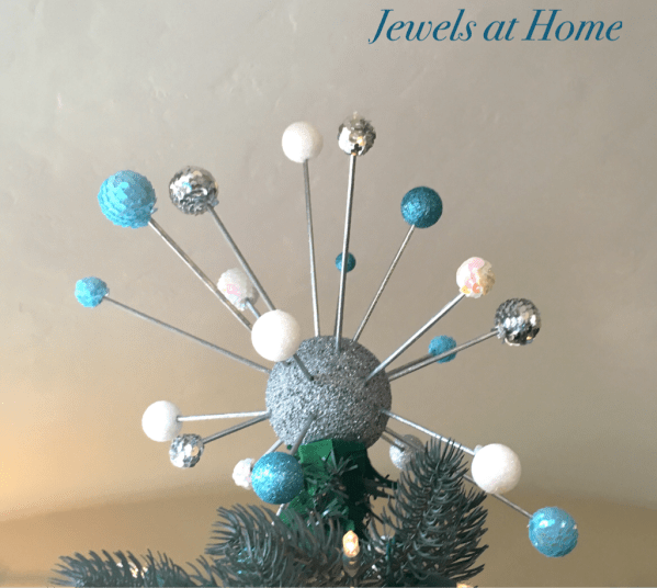 DIY Mid-Century Atomic Christmas Tree Topper | Jewels at Home
