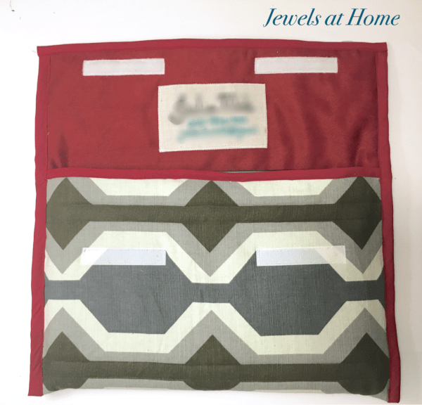 DIY Padded Laptop Sleeve in Modern Graphic Fabric | Jewels at Home
