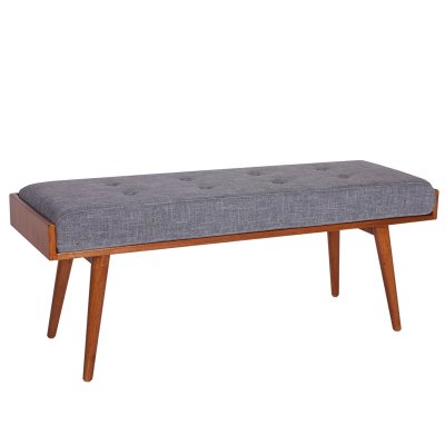 mid-century bench